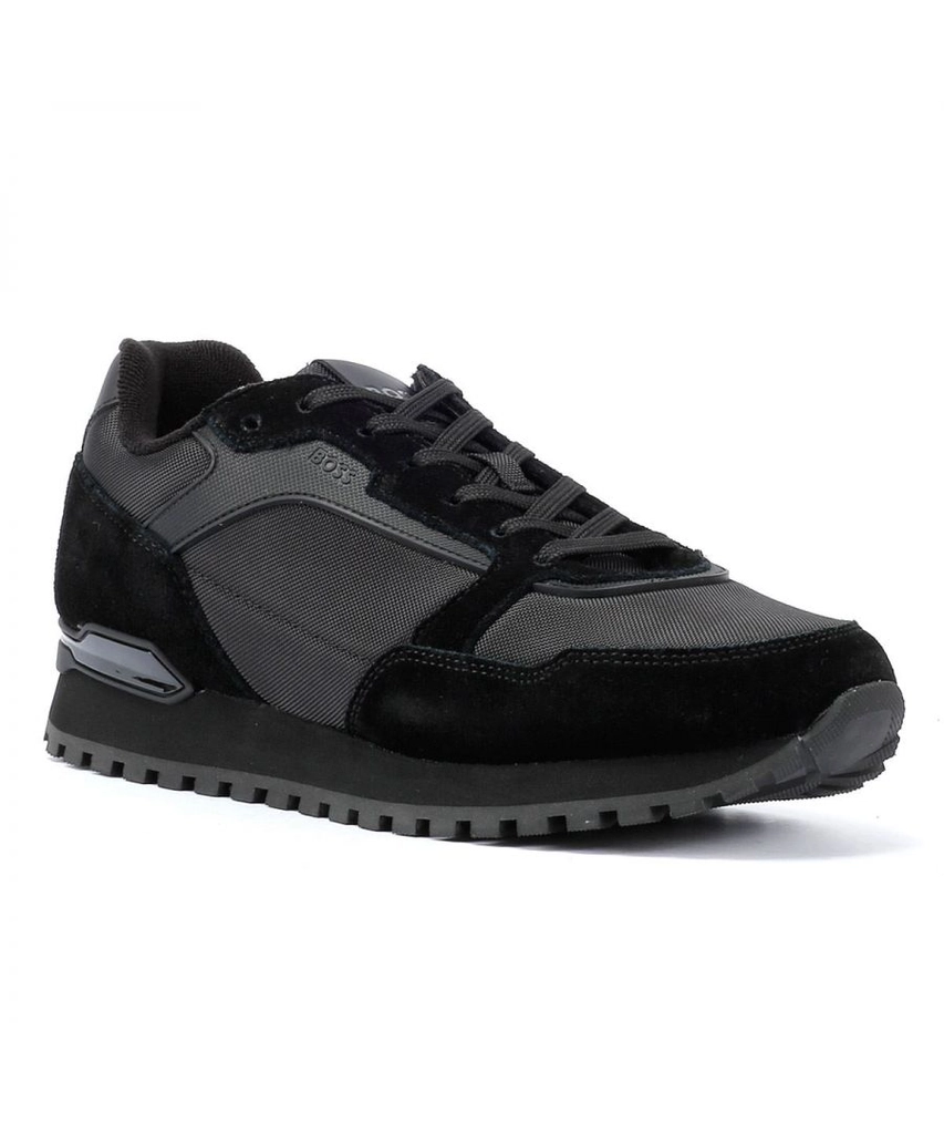 Hugo Boss Parkour Runn Mens Black Trainers material_Synthetic - Size UK 8